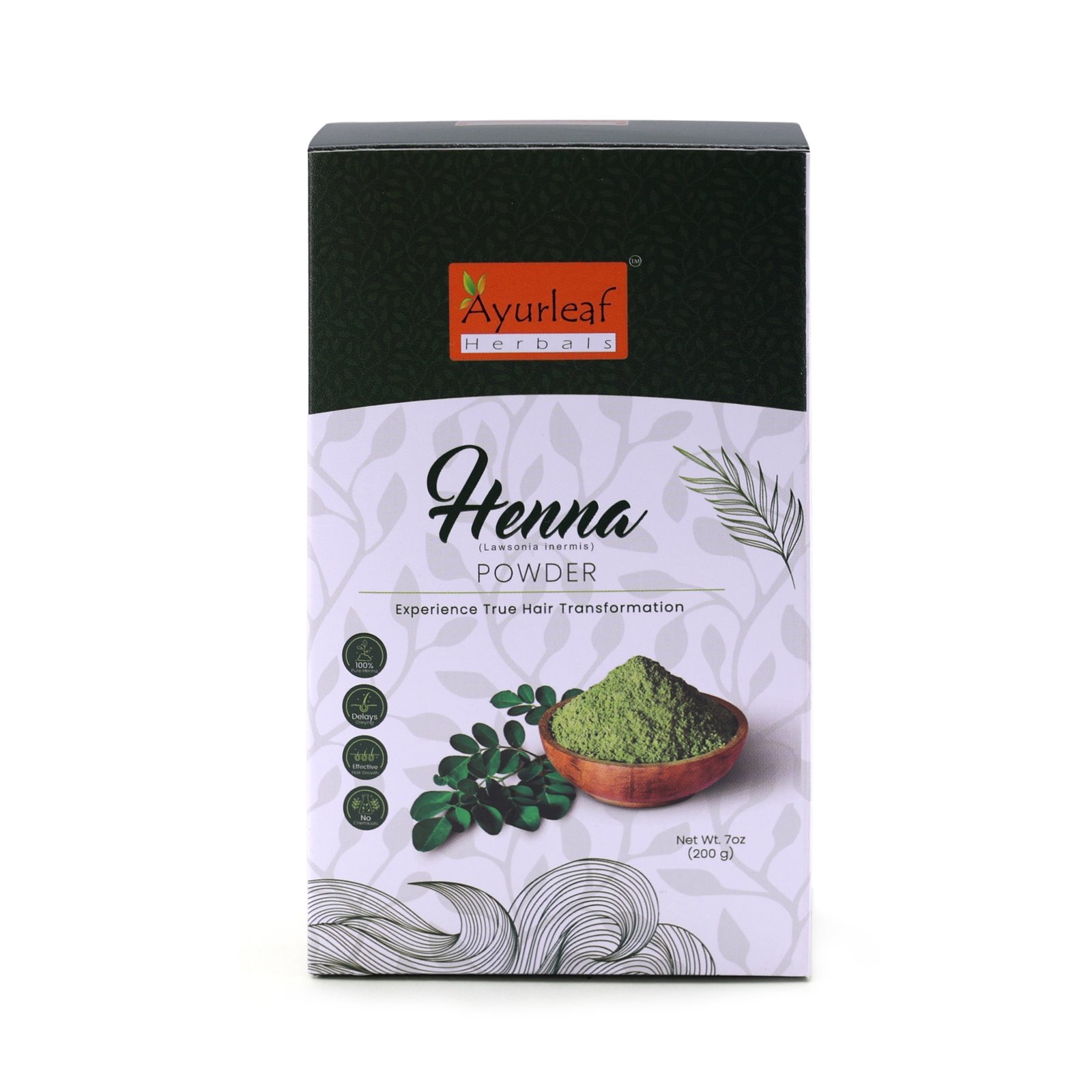 Pure Herbal Henna Powder for hair hands and feet (Mehendi) (200gms) - Image 3