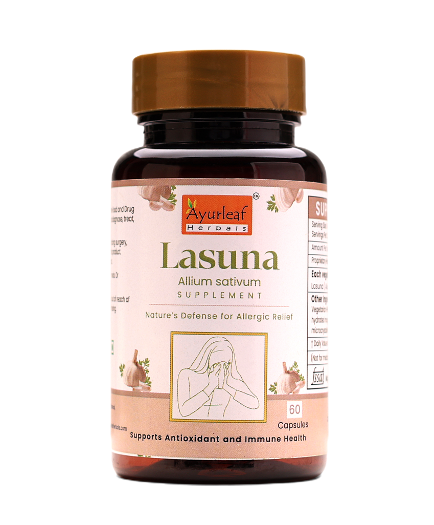 Lasuna Extract Blended Capsules 500mg | 60 Capsules Vegan Pack - Image 2