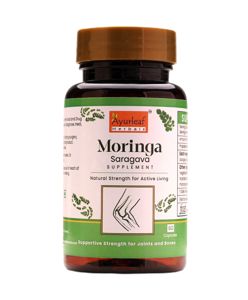 Moringa Extract Blended Capsules 375mg | 60 Capsules Vegan Pack - Image 2