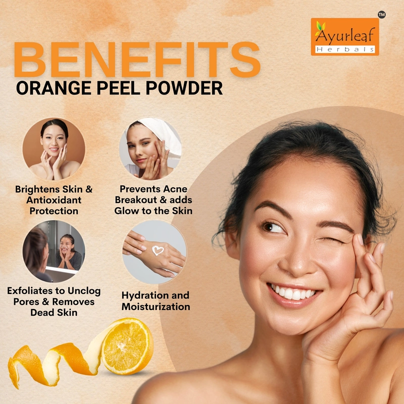 100% Natural and Best orange peel powder with vitamin c for cleansing and detoxification of oily and dry skin-(200 gms) - Image 10