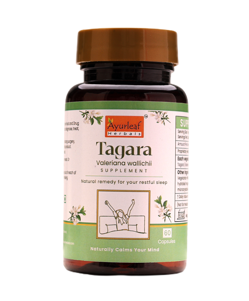 Tagara Extract Blended Capsules 500mg | 60 Capsules Vegan Pack - Image 2